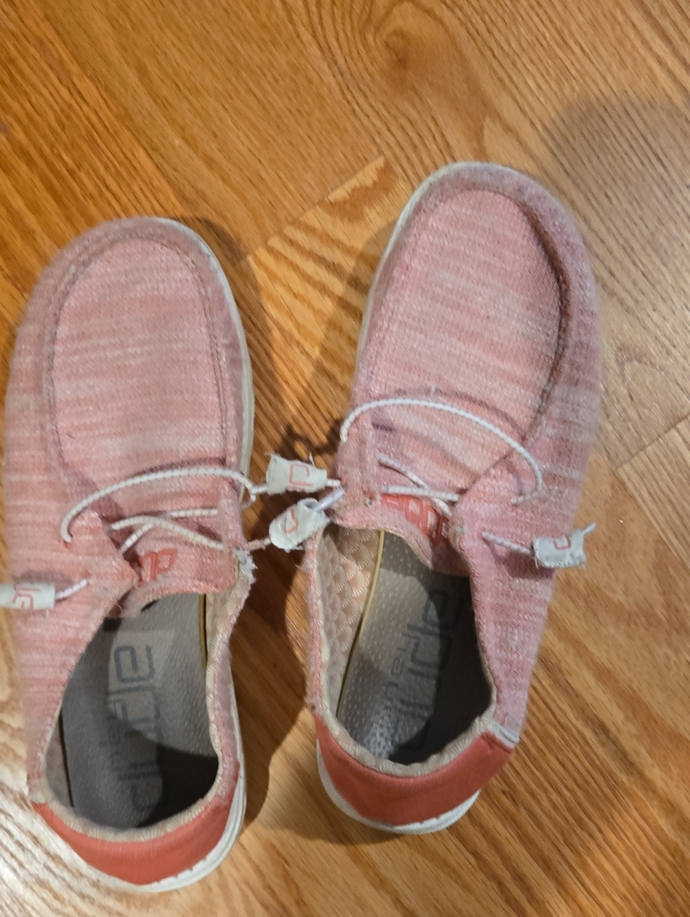 Pink Women's Hey Dudes Slip-On Casual Shoes - Lightweight Comfort